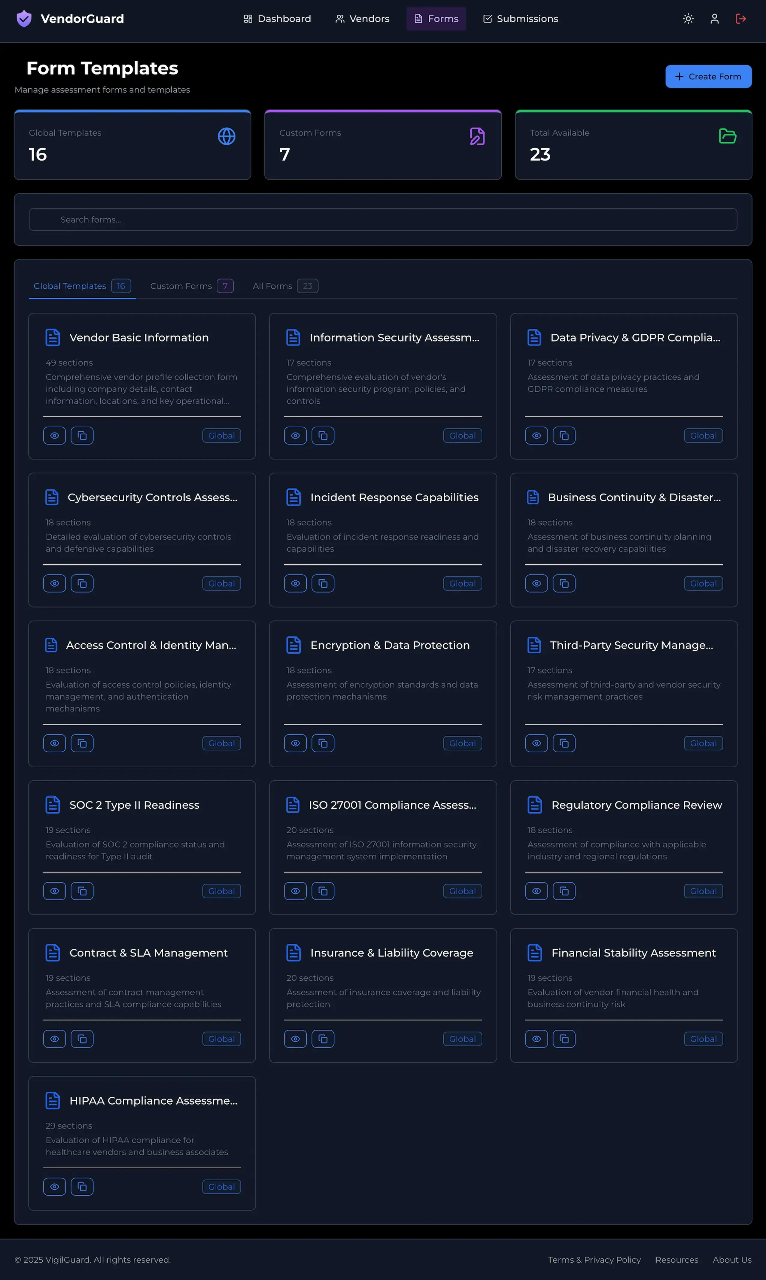 Detailed Analytics View