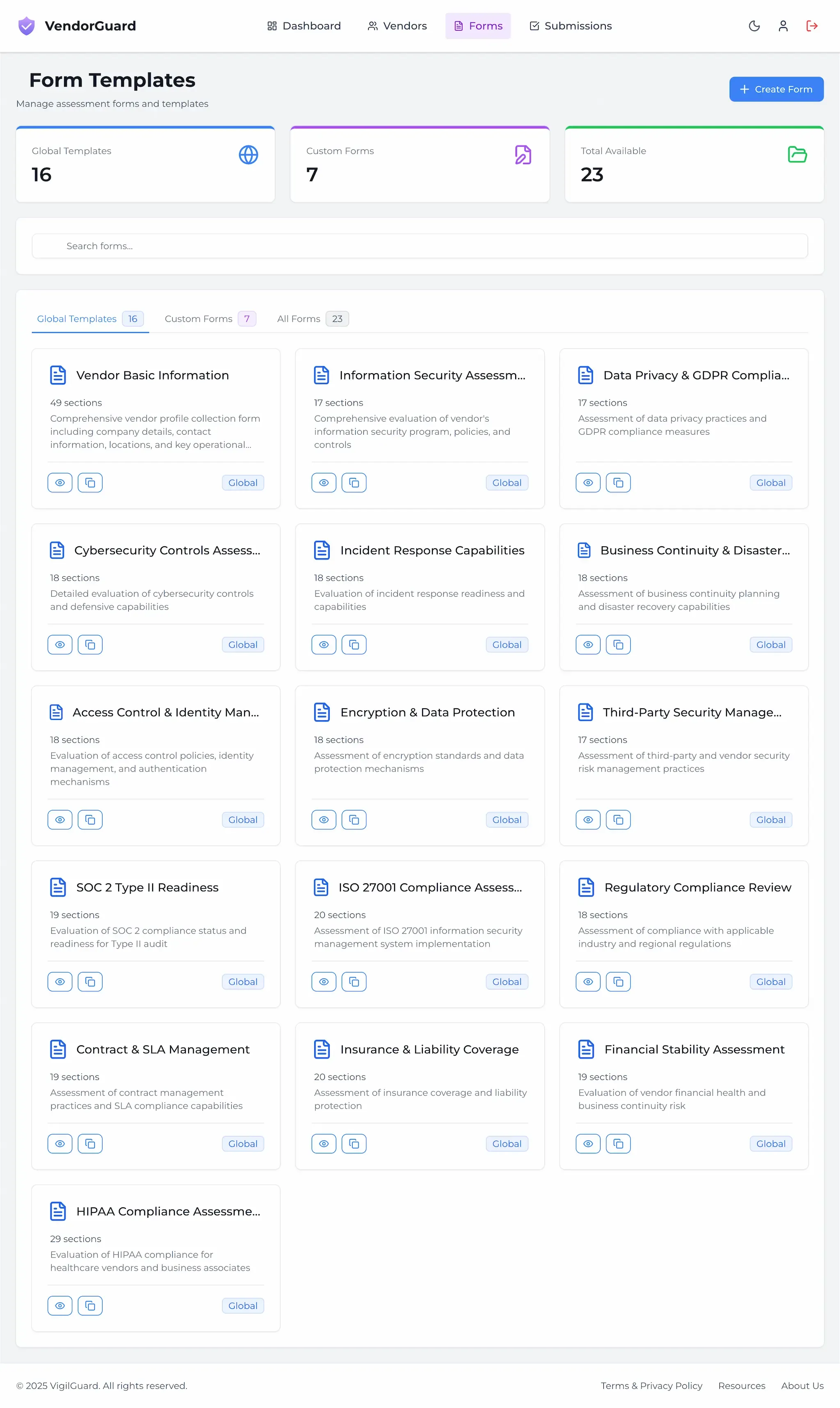 Detailed Analytics View
